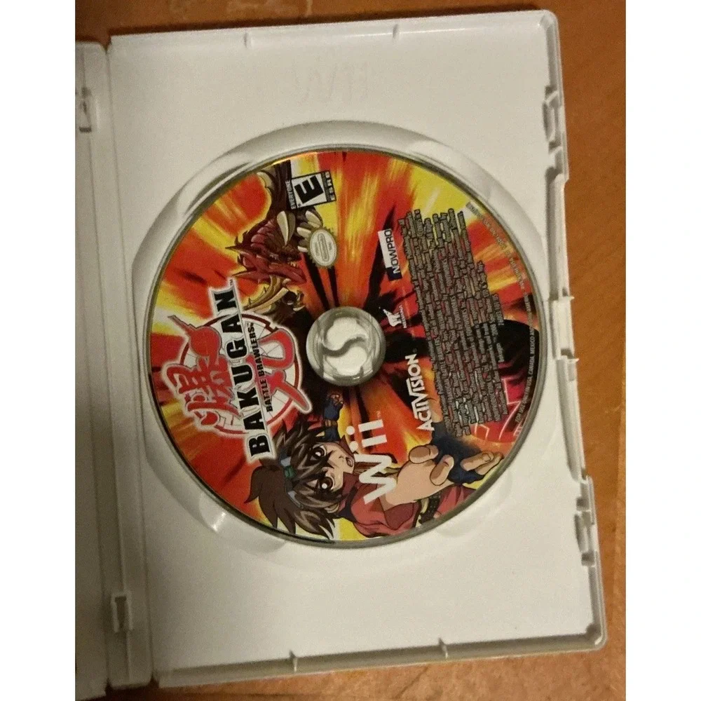 Bakugan Battle Brawlers Wii‎ Game With Manual